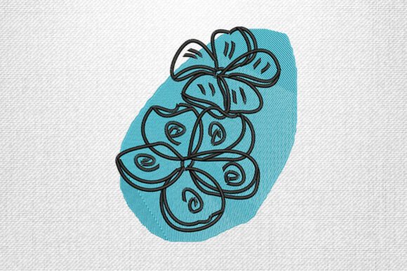 Abstract Floral Outline Review