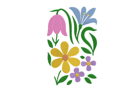 Colorful Floral Motif