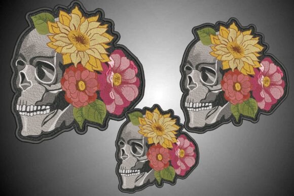 Floral Skull Patch Review